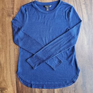 Banana Republic Luxespun Top Deep Blue Size Small
